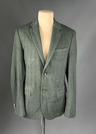 Пиджак стильный web, slim fit, без подкладки, хлопковый