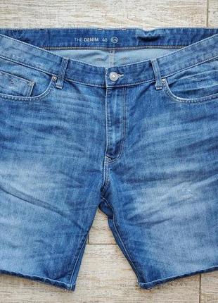 Мужские джинсовые шорты большого размера w402 фото