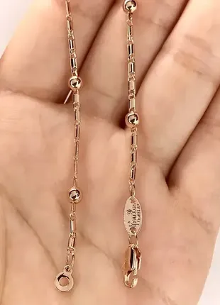 Браслет с золотым покрытием (медицинское золото)