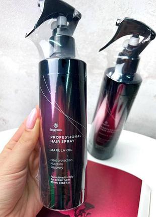 Термозащитный спрей bogenia professional hair spray 250 мл