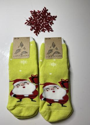 Шкарпетки новорічні7 фото