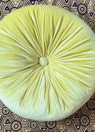 Декоративна подушка/велюрова подушка/подушка з ґудзиком