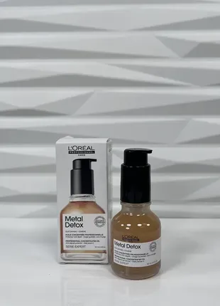 L'oreal professionnel serie expert metal detox oil концентрированное масло для волос.1 фото