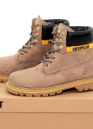 Ботинки caterpillar fur зимние на меху