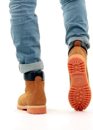 Черевики timberland fur зимові з хутром4 фото