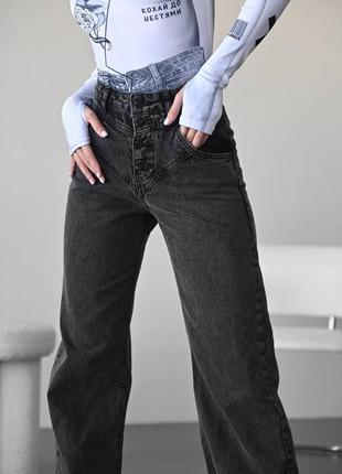 Трендовые джинсы палаццо4 фото