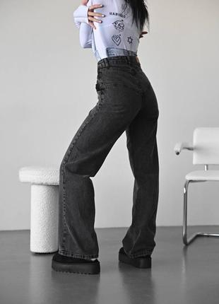 Трендовые джинсы палаццо9 фото