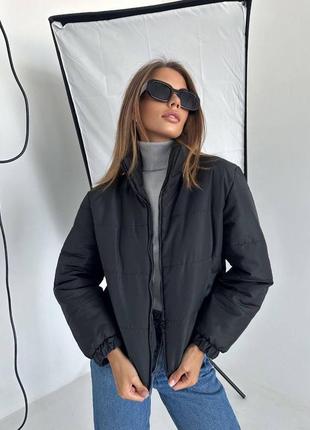 Короткая женская куртка осенняя короткая куртка женская демисезонная6 фото