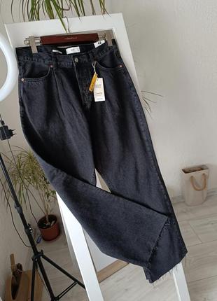 Джинси сіро-чорні mango, джинси як zara1 фото