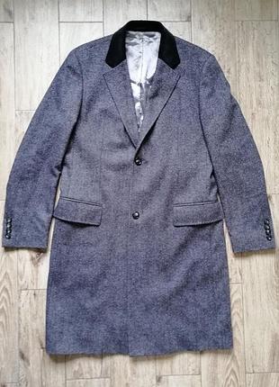 Пальто hugo boss exclusive шерсть