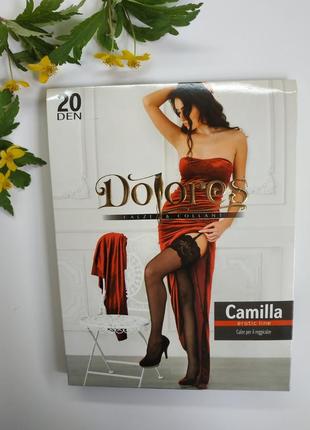 Сексуальные черные чулочки под пояс на девушку dolores camilla 20 долорес