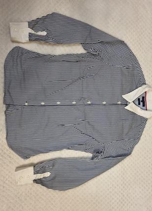 Рубашка, рубашка жен., Tommy hilfiger, состояние новой, р. 10 (s/m), стрейч1 фото