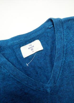 Джемпер чоловічий синього кольору від бренду the basic m3 фото