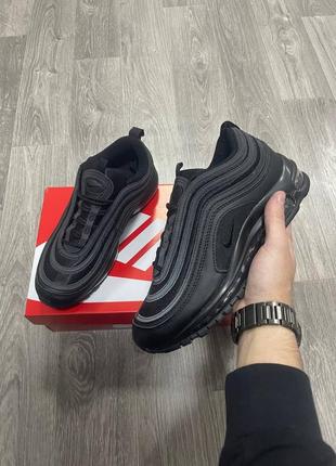 Кросівки чоловічі nike air max 97 black