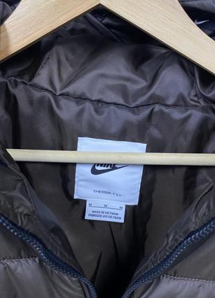 Nike женская куртка пуховик размеры xs s m7 фото