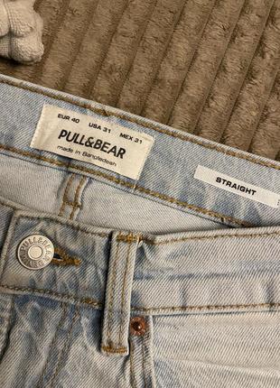 Джинси pull&amp;bear straight5 фото