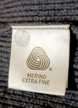 Брендовый 100% шерсть мериноса стильный свитер3 фото