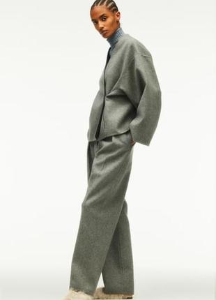 Zara лимитированная коллекция шикарные шерстяные брюки