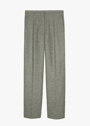 Zara лимитированная коллекция шикарные шерстяные брюки2 фото