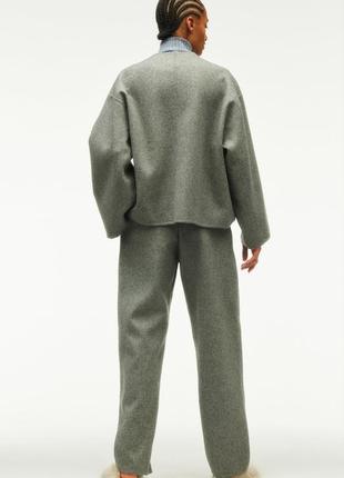Zara лимитированная коллекция шикарные шерстяные брюки3 фото