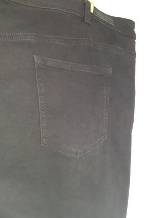 Женские зауженные брендовые джинсы, необработанный низ. висока посадка розмір 58, наш    62  647 фото