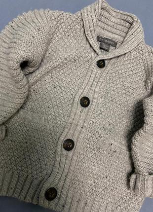Вязаный кардиган кофта свитер свитшот светер свитер жакет пиджак5 фото