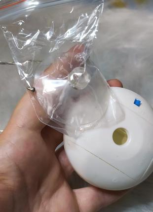 Лед светильник ночник снеговик новогодний рождественский декор га окно двери