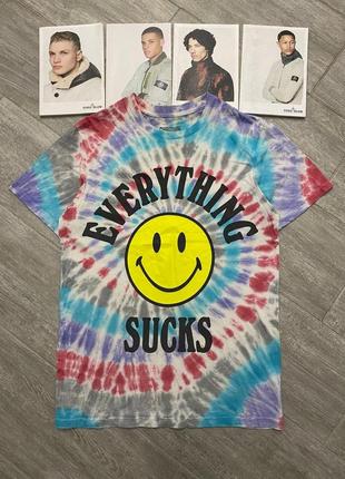 Футболка chinatown market x smiley tie dye tee