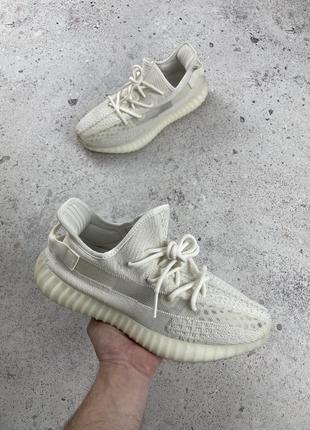 Asidas yeezy boost 350 v2 bone оригинал мужские кроссовки