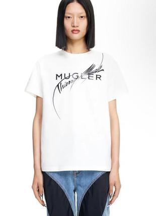 Футболка mugler & hm