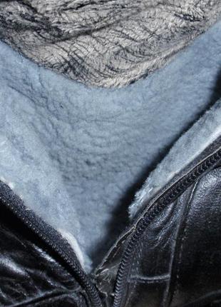 Cапоги, высокие сапоги, ботфорты зимние кожаные р. 37, 24 см4 фото