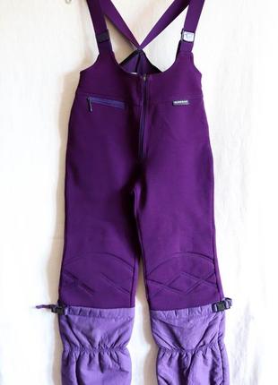 Женские спортивные штаны комбинезон брюки зимние утепленные теплые лыжные l 48