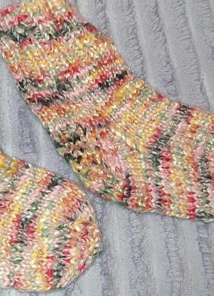 Продам вязанные носки.2 фото