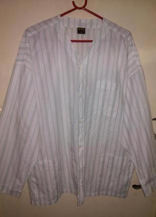Натуральная-100%хлопок,хлопок,блузка-пиджак с карманами,большого размера,arkte5 фото
