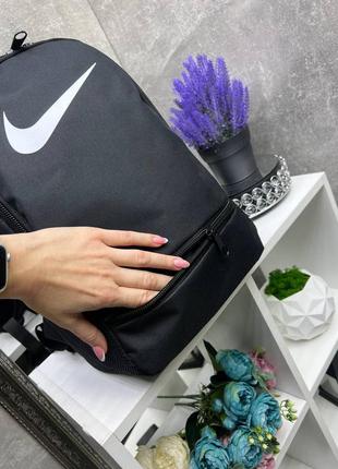 Черный практичный стильный качественный спортивный рюкзак унисекс7 фото