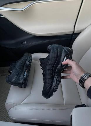 Кросівки чоловічі nike air max 95 black4 фото