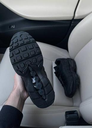 Кросівки чоловічі nike air max 95 black7 фото