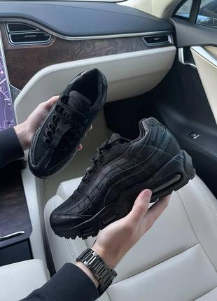 Кросівки чоловічі nike air max 95 black3 фото