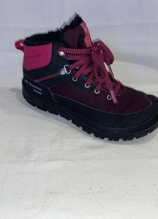 Чобітки , черевики * quechua waterproof* німеччина р.33-34 (21.50см)4 фото