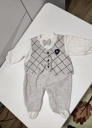 Теплий чоловічок флісовий не next