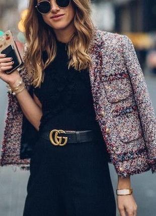 Розкішний твідовий піджак zara