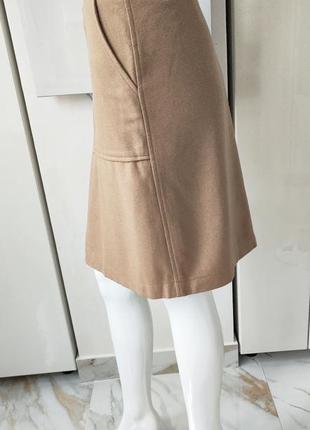♥️1+1=3♥️ gardeur юбка из шерстяной смеси с накладными карманами3 фото