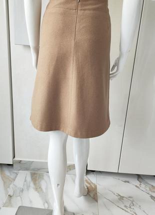 ♥️1+1=3♥️ gardeur юбка из шерстяной смеси с накладными карманами4 фото