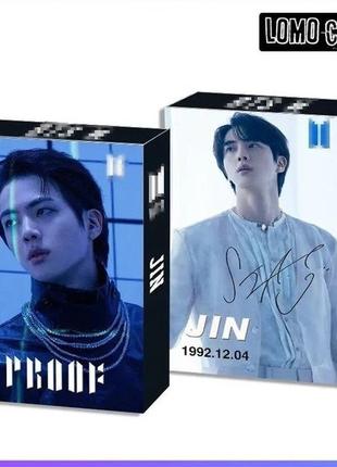 Lomo cards ломо карты ким сок джин бтс bts kim seok jin proof 30 карток