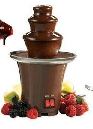 Шоколадний фонтан фондю - mini chocolate fountain fondue