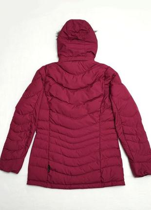 Женский пуховик jack wolfskin stormlock 90% down9 фото