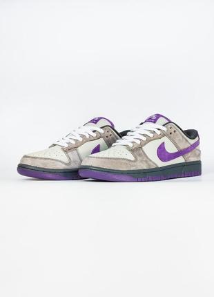 Nike sb dunk low purple pigeon fur3 фото