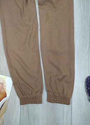 Женские штаны джоггеры sinsay цвета капучино размер xs6 фото