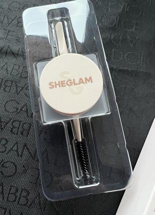 Набор для бровей гель фиксирующий воск щеточка лопатка sheglam set me up brow...
