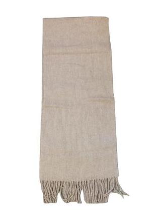 Шарф из шерсти меринос 37х200 см, шерстяной шарф  ярослав2 фото